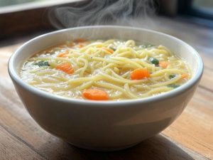 شوربة الخضار بالشعيرية