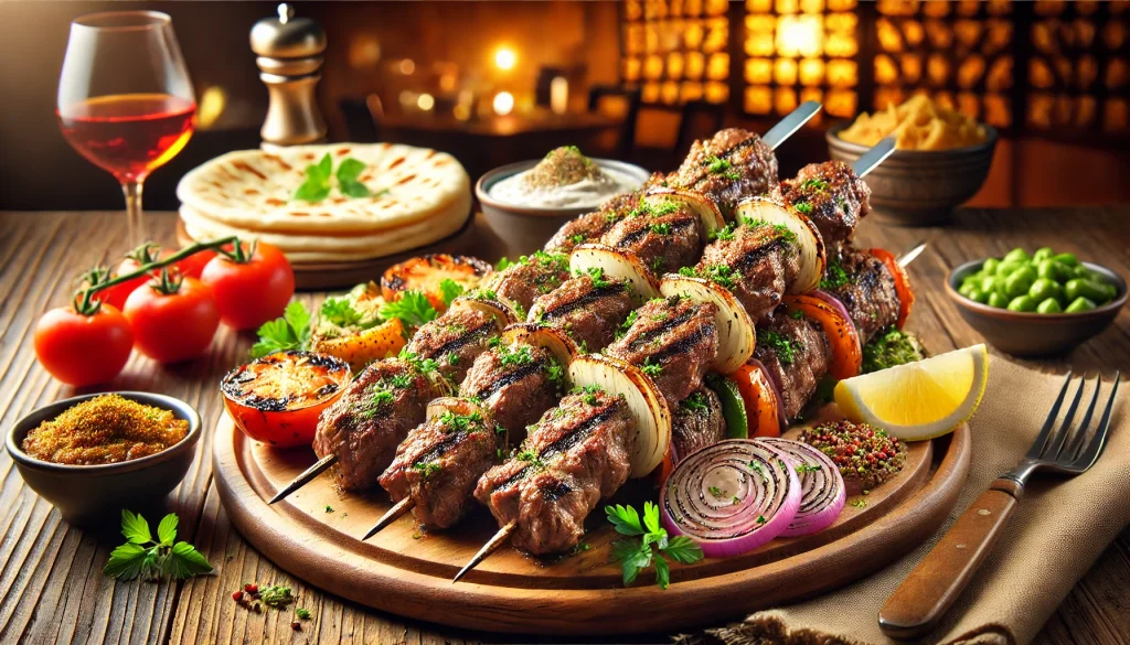 طريقة عمل كباب اللحم مثل المطاعم