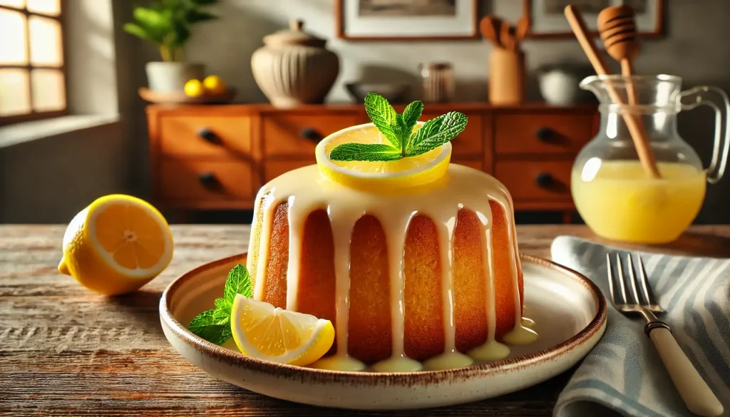 طريقة عمل كيكة الليمون بالصوص