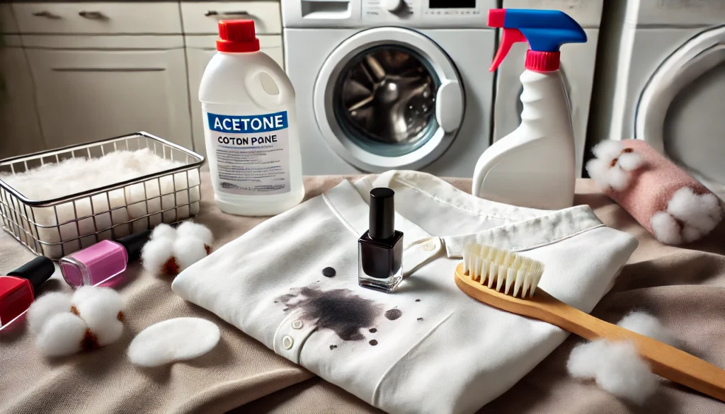 كيف أزيل المناكير من الملابس