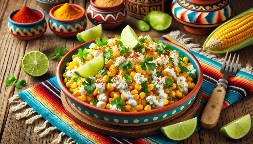 سلطة الذرة المكسيكية