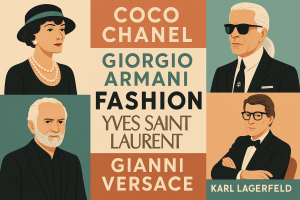 اشهر مصممي الأزياء في العالم